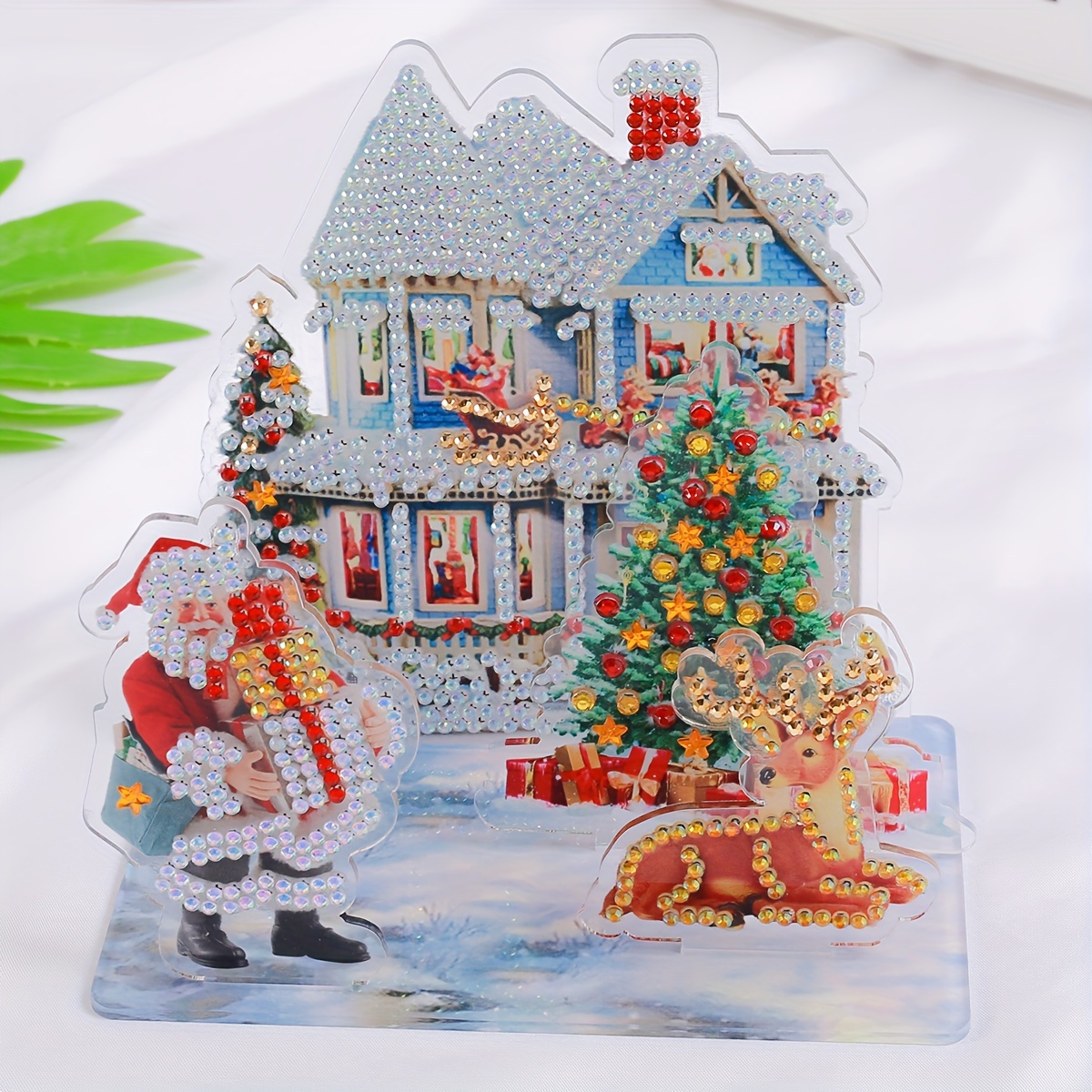 Christmas Artificial Diamond Painting Stickers Kits For Students