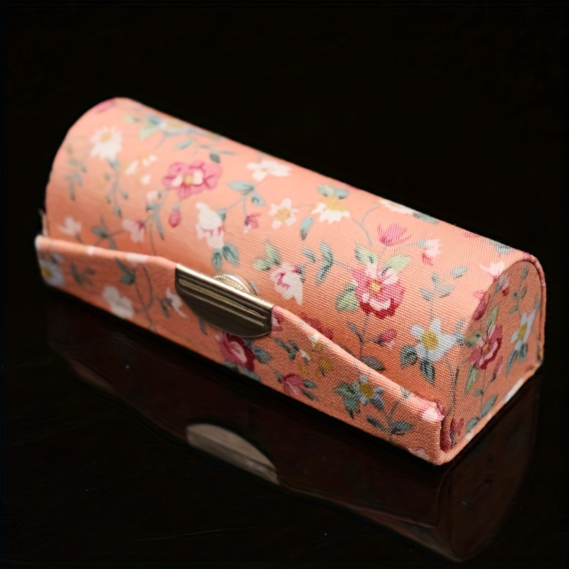 Floral Lipstick Case Lipstick Organizer Lipstick Holder With 