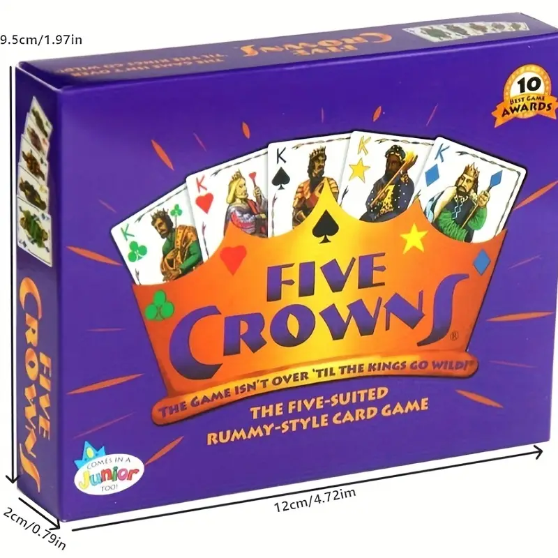 Five Crowns Card Game Family Board Game - Temu