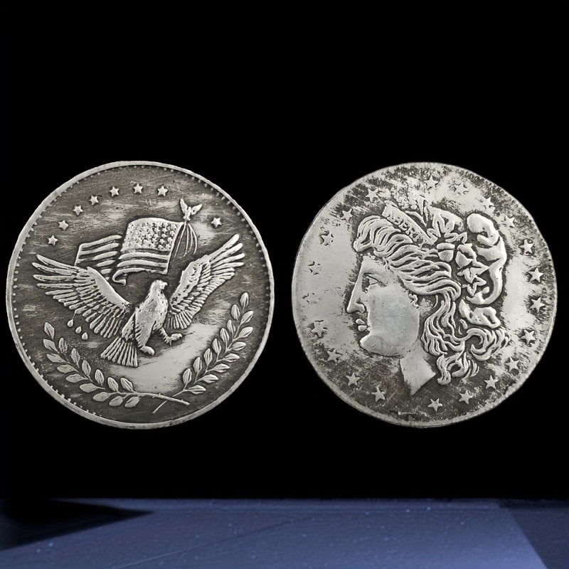 Morgan Silver Dollar Coin (1878-1904, VG+)