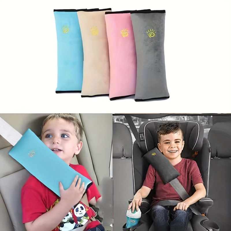 Coussin de ceinture de sécurité de voiture pour enfants, housses de ceinture  de sécurité, coussin de ceinture de sécurité pour adultes, coussin de  voyage pour enfants en bas âge, coussin de sécurité