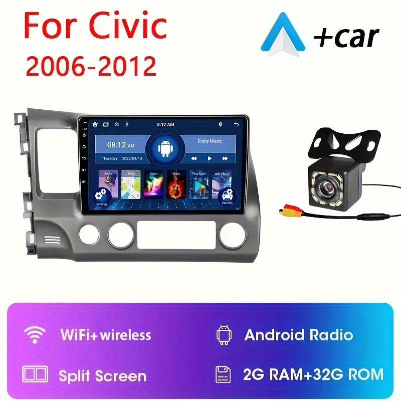 10.1 Inch Android 12 2Din CarPlay & Android Auto 32G ROM Car Radio