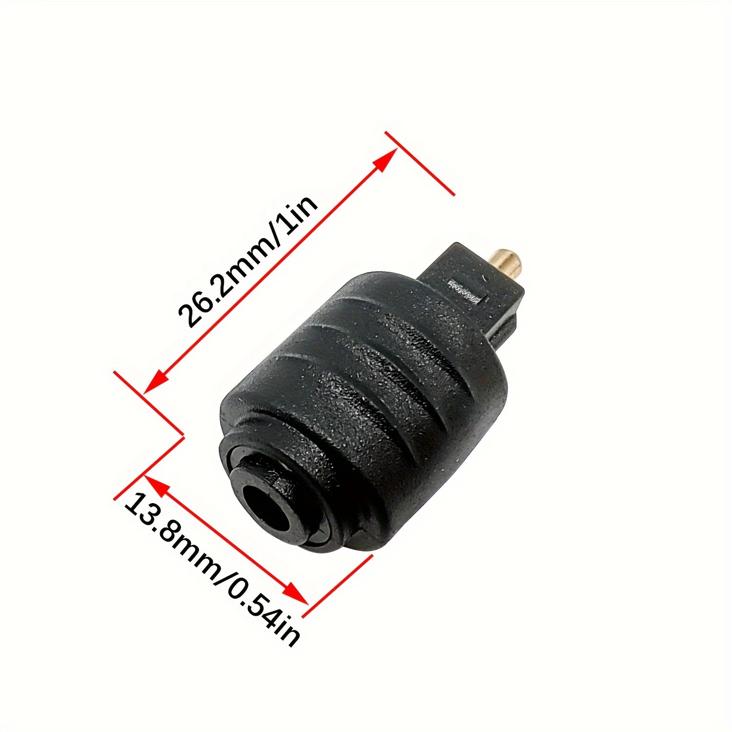 New Optical Audio Adapter 3.5mm Female Jack Plug To Digital Toslink Male