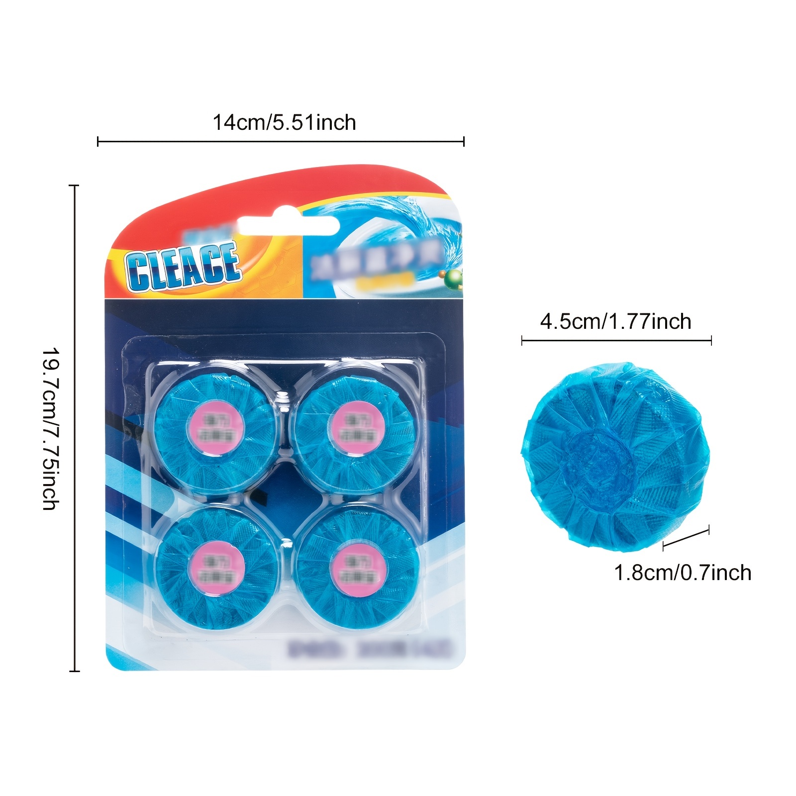 Toilet Bowl Tablets Bubble Blue Two color Toilet - Temu