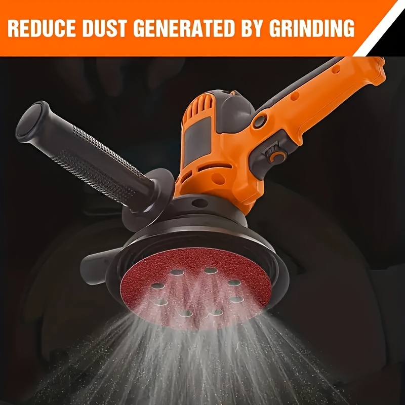 10pcs/50pcs 125mm Sanding Discs 60/80/100/120/150/180/240/320/400/600/800/1000 Grit Grinding Discs, Round Polishing Sheets For Plastic Metal Wood, Grinding Tools