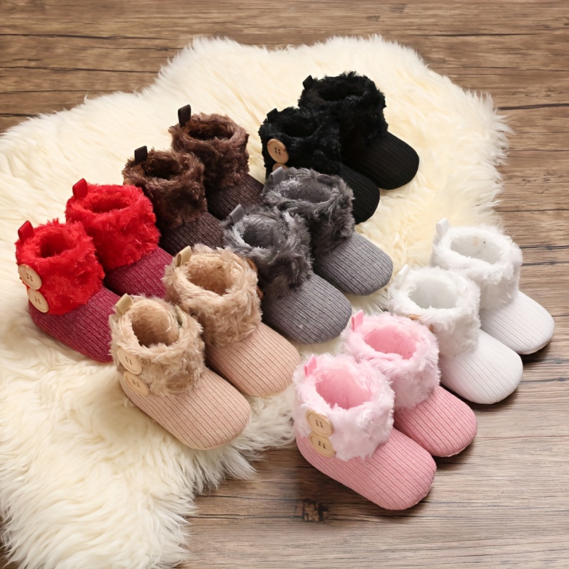 Infant hot sale fleece booties