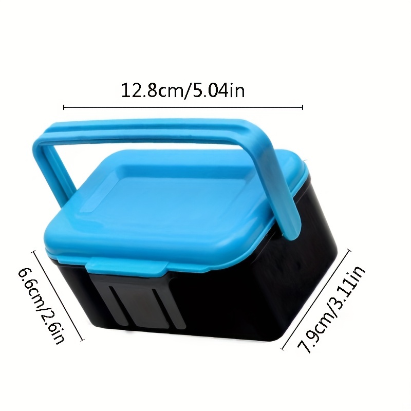 Durable Portable Blue Fishing Tackle Box Multiple - Temu Canada
