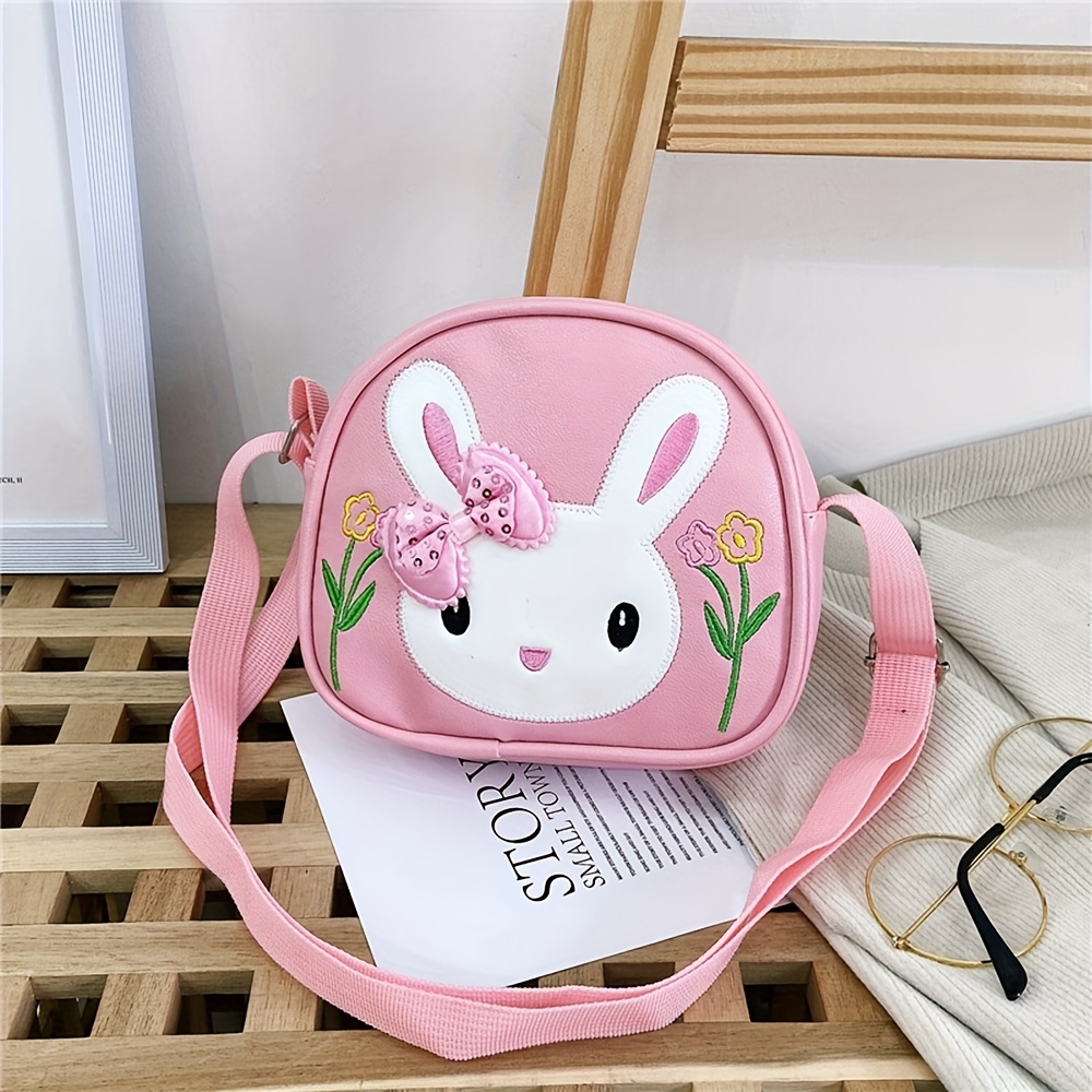 Cute Cartoon Rabbit Messenger Bag Shoulder Bag For Outdoor Traveling Girls  Accessories Children's Accessories - Temu