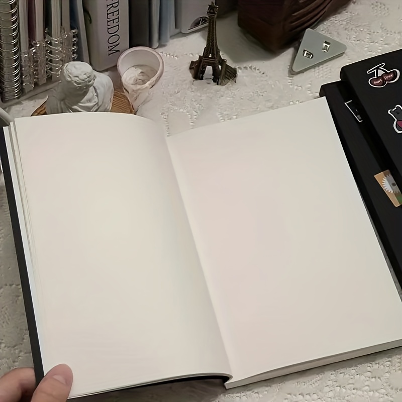 A5 Blank Kraft Paper Notebook B5 Ultra Thick Sketching Book - Temu