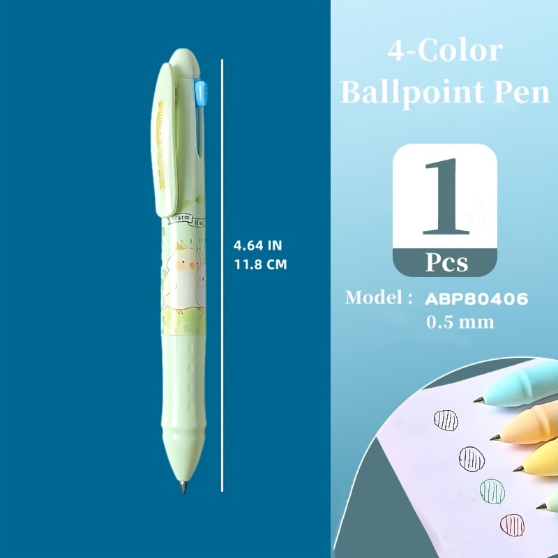 M g Scented Press Ballpoint Pen Blue Press Type Oil Pen - Temu