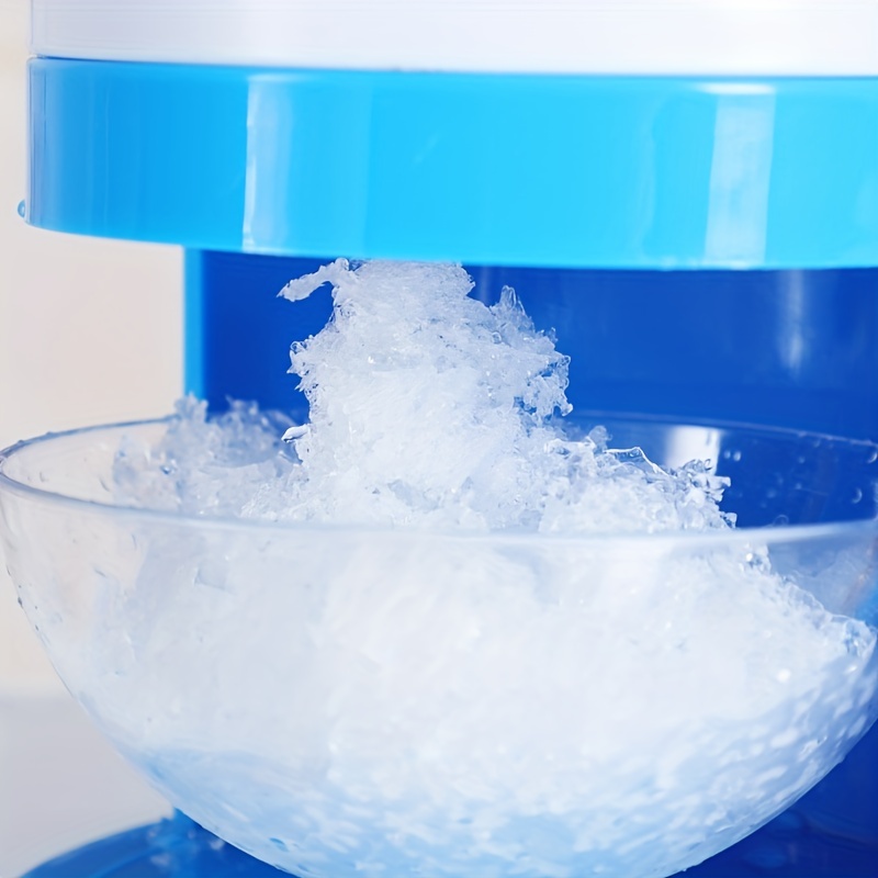 Summer Essential Manual Shaved Ice Machine - Small Ice Crusher For Homes  And Parties - Includes Ice Molds For Snow Cones And Frozen Drinks - Temu