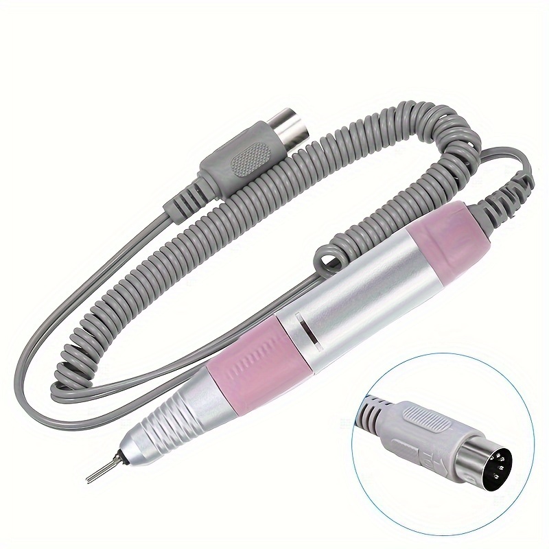 

Electric Nail Drill Pen Handle Hand Manicure Pedicure Polish Machine 35000rpm Nail Art Tool (pink)