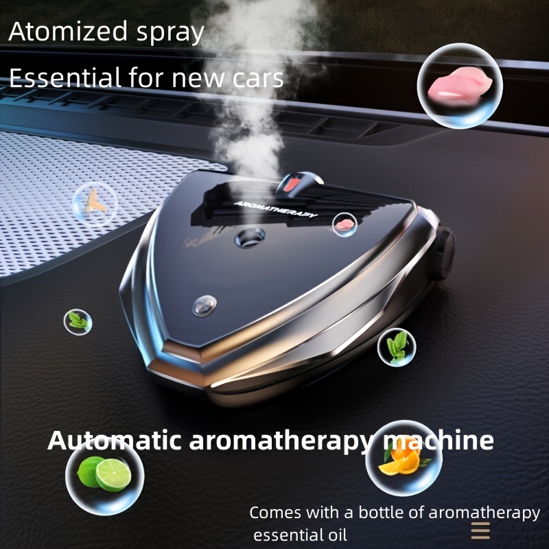 Car Fragrance Spray Machine Car Perfume Abs Plastic Car - Temu