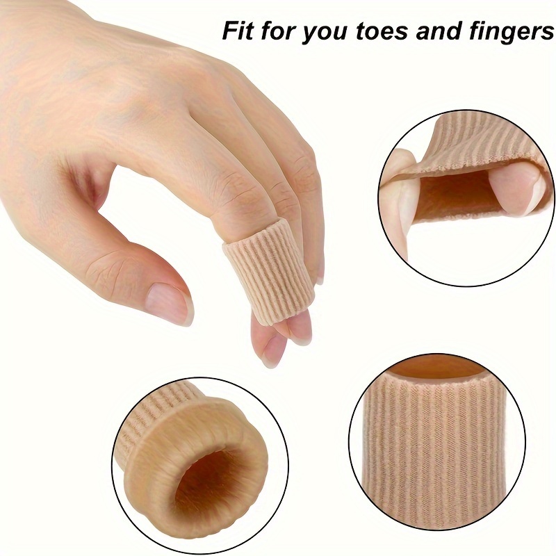 Soft Toe Separators Anti Wear Finger Sleeve Corn And Callus Remover, Foot  Care Tool - Temu