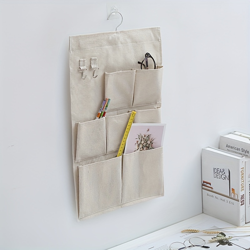 Hanging Storage Bag Over The Door Weekly Clothes Organizer - Temu