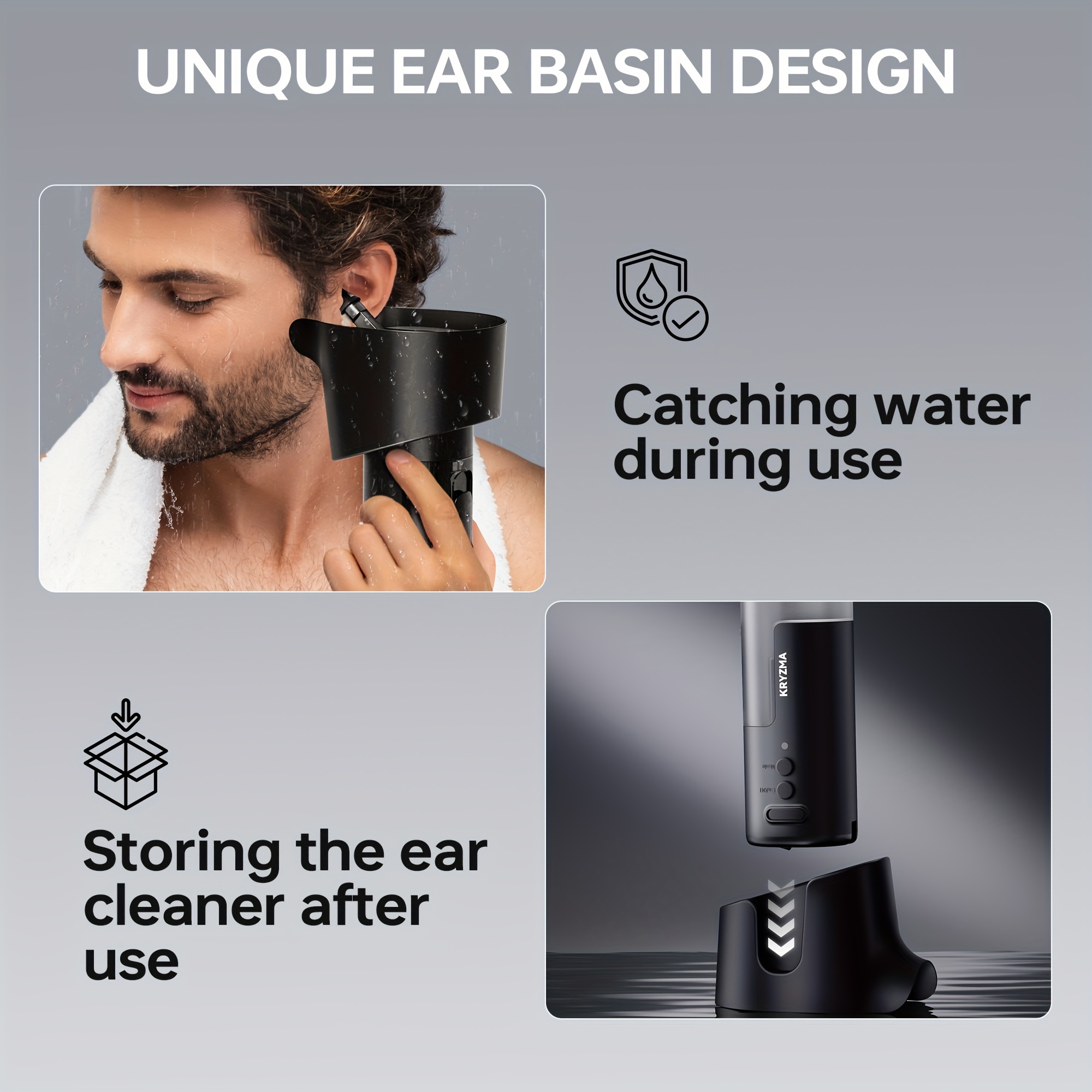 Limpiador de cera de oídos cubierta para cera de oído con - Temu