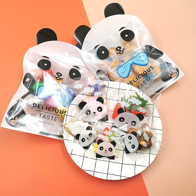 Food Storage Bags Cute Cartoon Food Packaging Bag Reusable - Temu