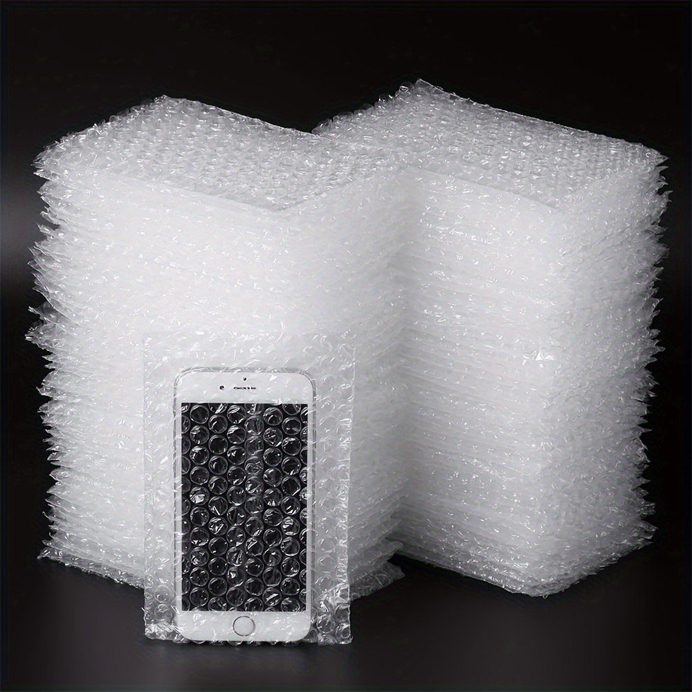 WANGUAGUA Envoltura de embalaje de burbujas para cajas móviles Suministros  de amortiguación de envío 1 rollo 12 x 15' perforado