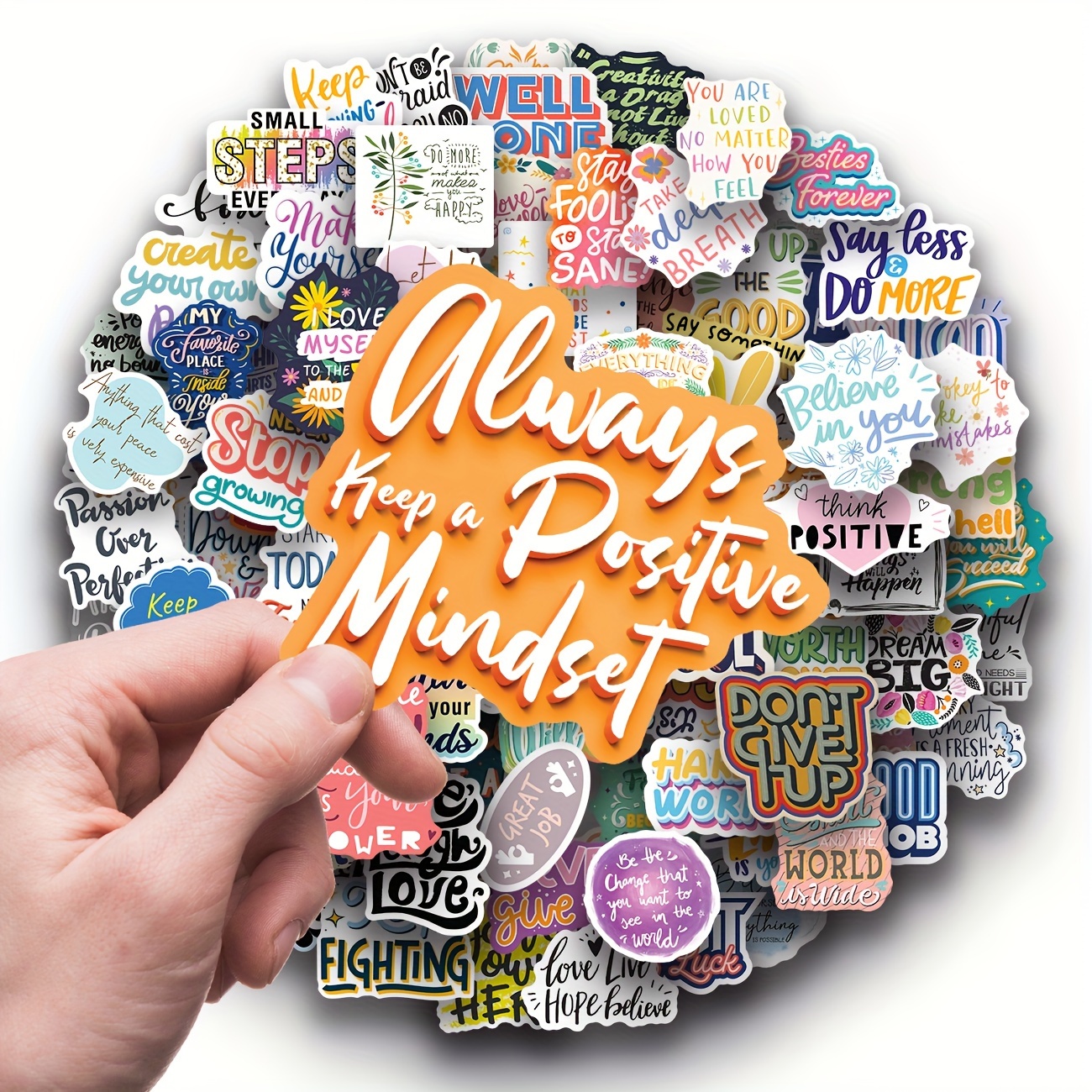 It's All About Mindset - Motivational Stickers , Laptop Stickers