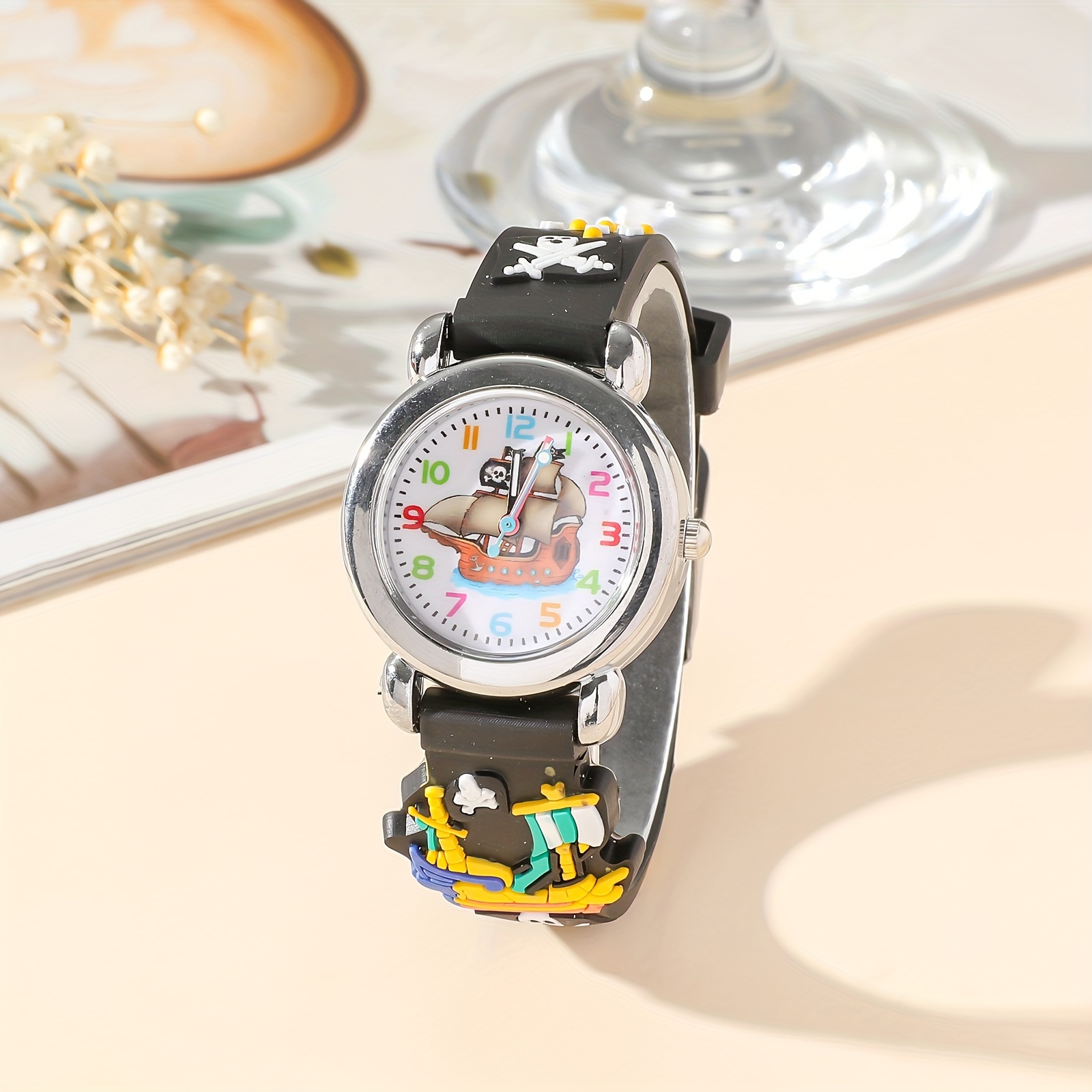 Plastic clearance wrist watch