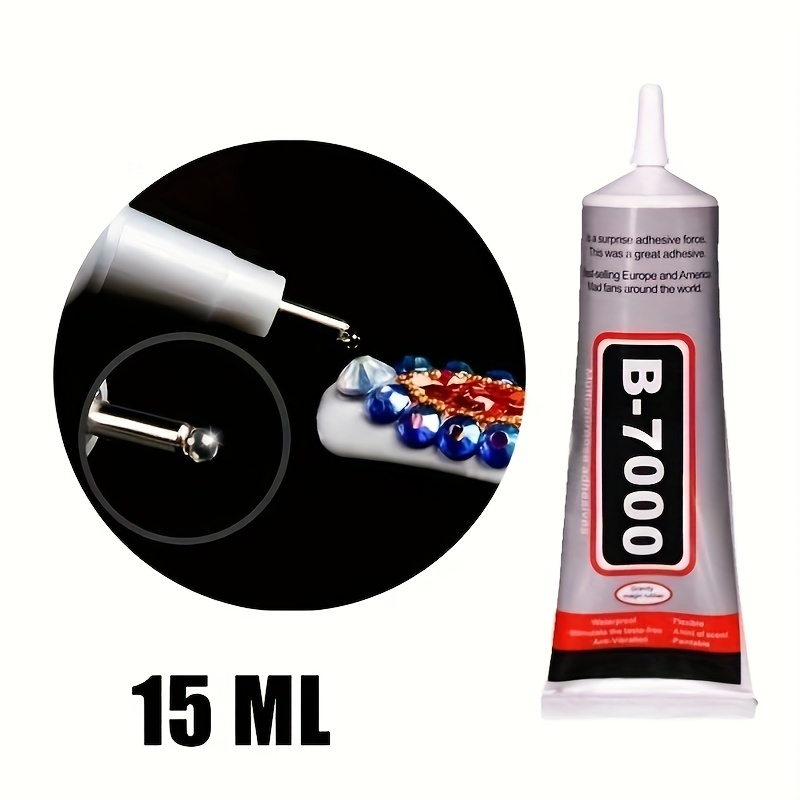 B-7000 Super Adhesive Glue for Jewelry Making - Multi-Function Liquid  Fusion Glue for Rhinestones, Crafts, and More