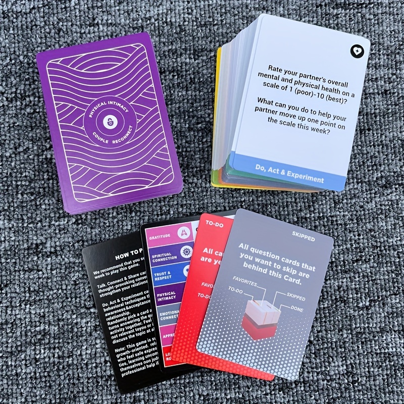 Time for Love - Date Night Couple Games, 150 Conversation Cards Games for  Couples - for Deep Connections & Meaningful Discussion, Perfect Couples