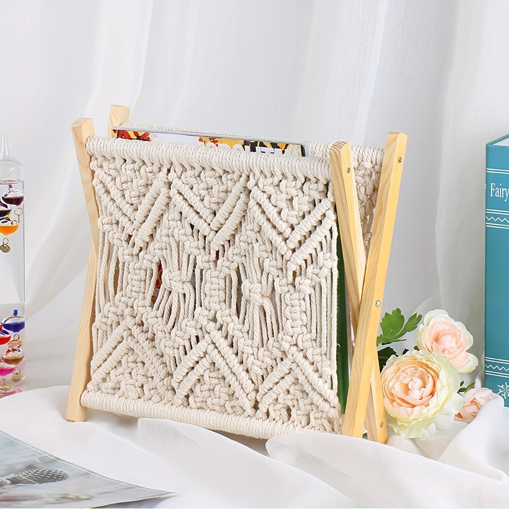 Organize Your Home With Stylish Woven Nordic Cotton Rope - Temu