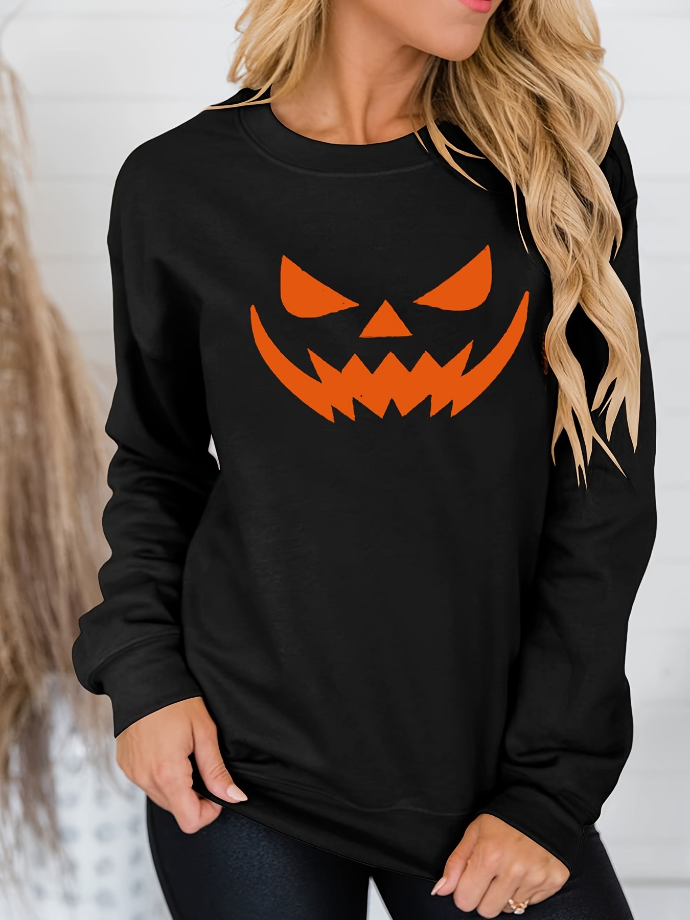 Womens cheap pumpkin sweatshirt