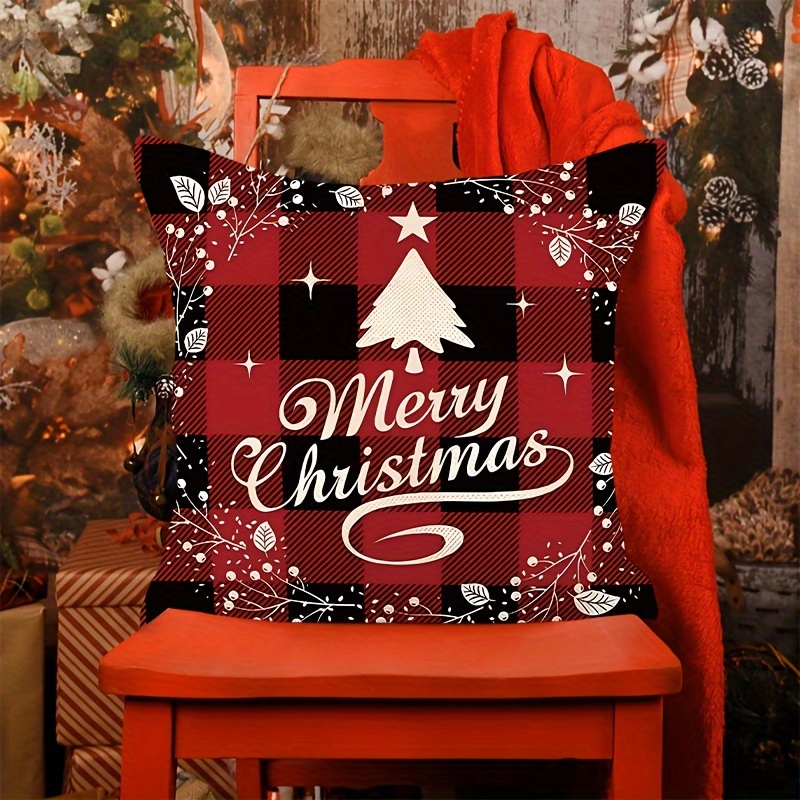 Christmas Pillow Covers 17.7x17.7 For Christmas Decorations - Temu