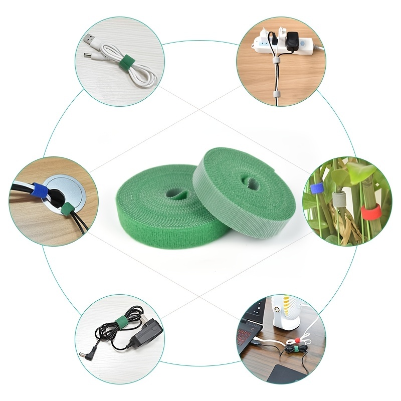 Plant Tape Plant Tie Garden Ties are Reusable and Adjustable， Tree Tape  Garden Tape Support for Effective Growing， Plant Ties for Climbing Plants、Garden  Plants、Living Storage（1.2 cm x 3 Rolls Green） - Yahoo