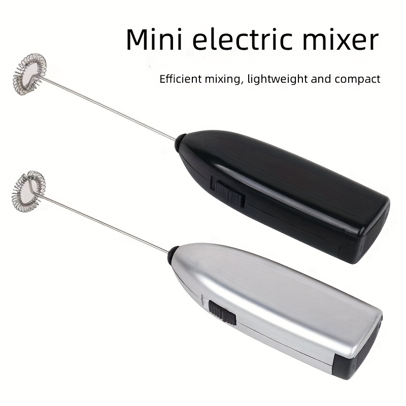 Mini Milk Frother Household Electric Milk Frother Coffee - Temu