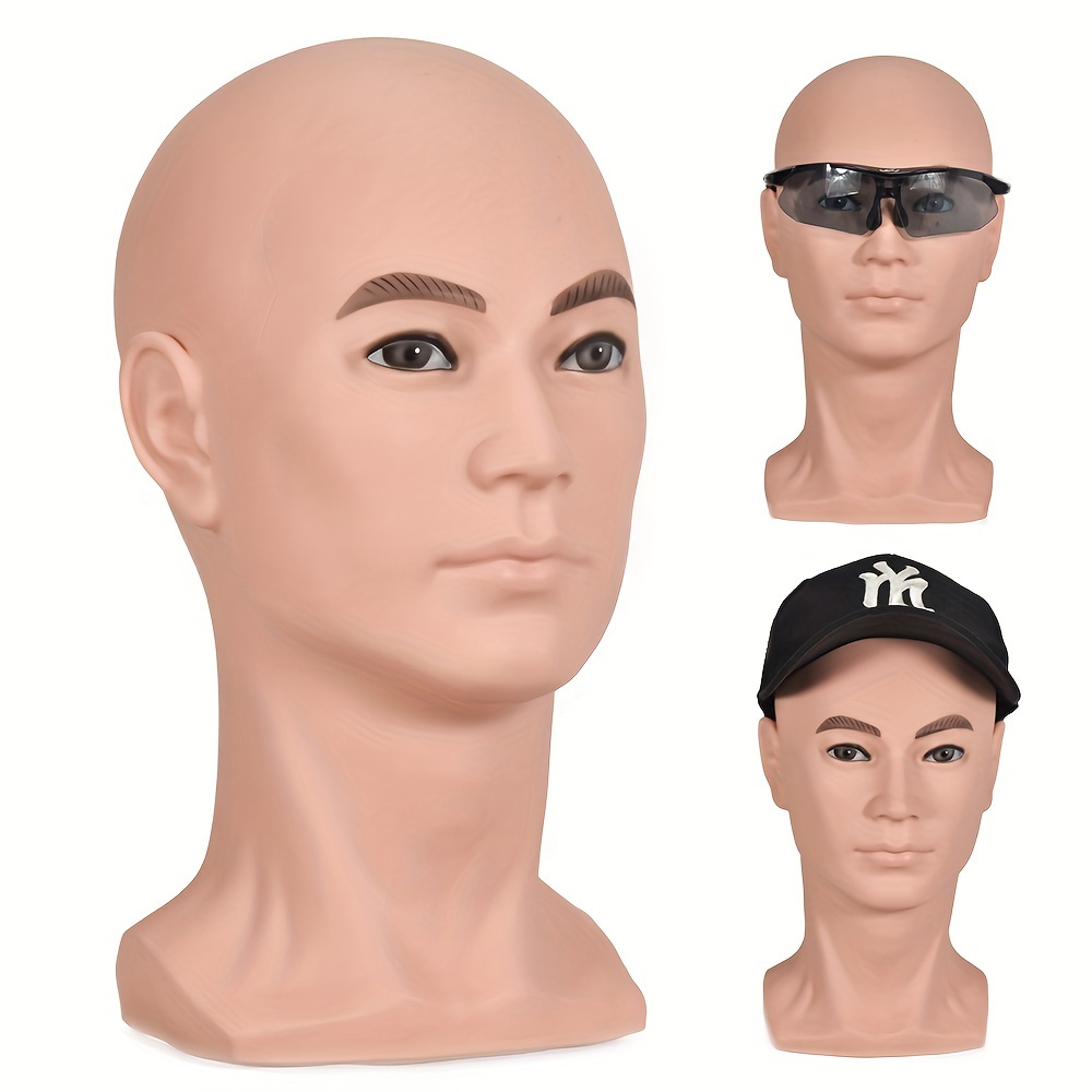 Realistic Female Mannequin Head With Shoulder Fiberglass For Display Wigs  Jewelry And Hat Glasses Show Mold Stand Torson NO.04