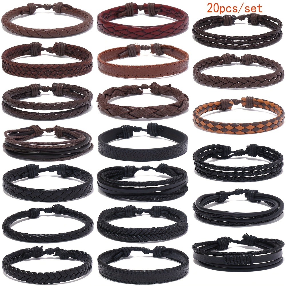 Simple Leather Bracelets