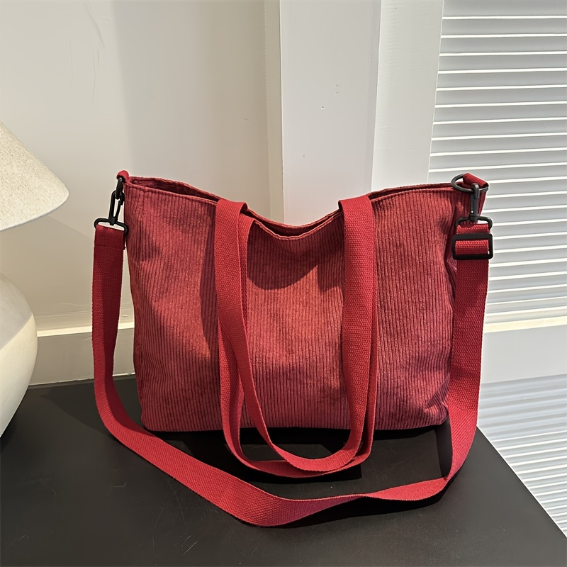 Minimalist Solid Color Shoulder Bag match Versatile Handbag - Temu ...