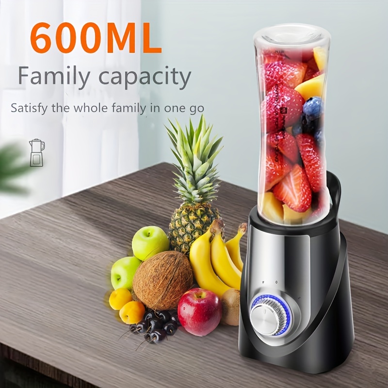 New Juicer Portable, With 2 Cups, Usb Rechargeable Mini Blender Fresh  Juicing Cup, Personal Size Blender For Smoothies And Shakes, Home Fruit  Blender For Kitchen, Home, Travel - Temu