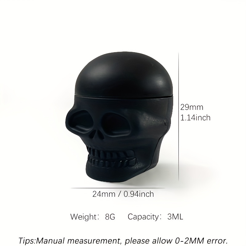 Skull Oil Container Set Non Stick Wax Containers For Dabs & Concentrates  Food Grade Silicone Jars With 3ml Capacity, Ideal For Bho Oil Storage From  Nhuji, $31.03