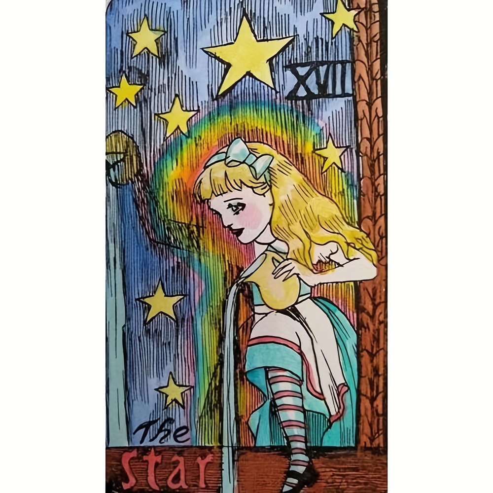 Alice in Wonderland Tarot  Tarot, Tarot cards art, Alice in wonderland  illustrations