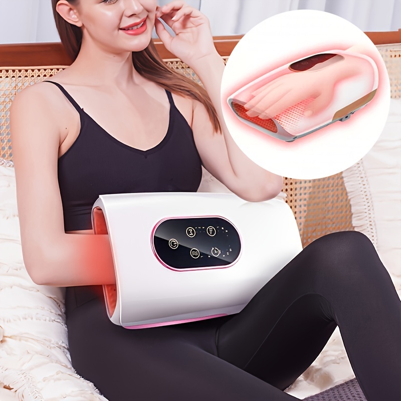 Hand Massager With Compression & Heating For Arthritis, Relaxation, Carpal  Tunnel And Finger Numbness, Birthday Gifts For Women/men/the Old, Christmas  Gifts - Temu