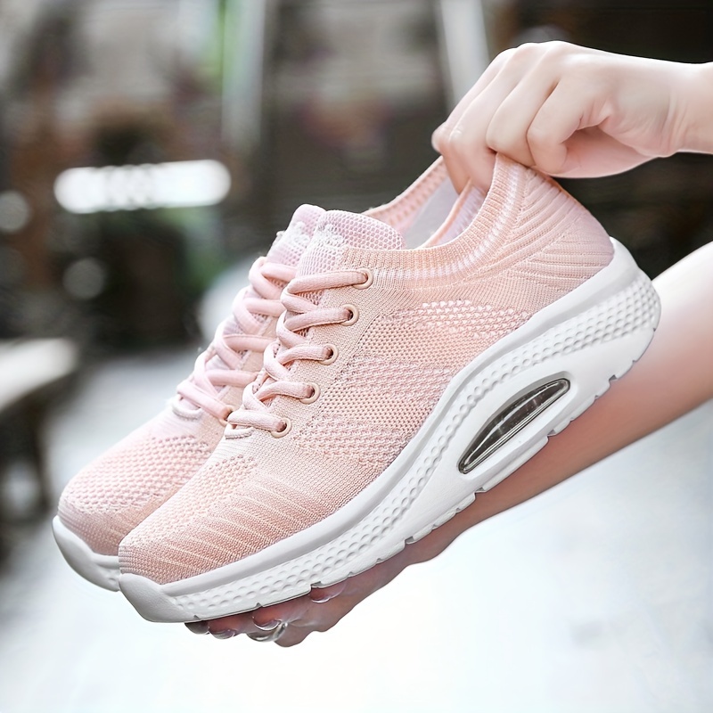 Women's Air Cushion Platform Sneakers Comfortable Running Shoes