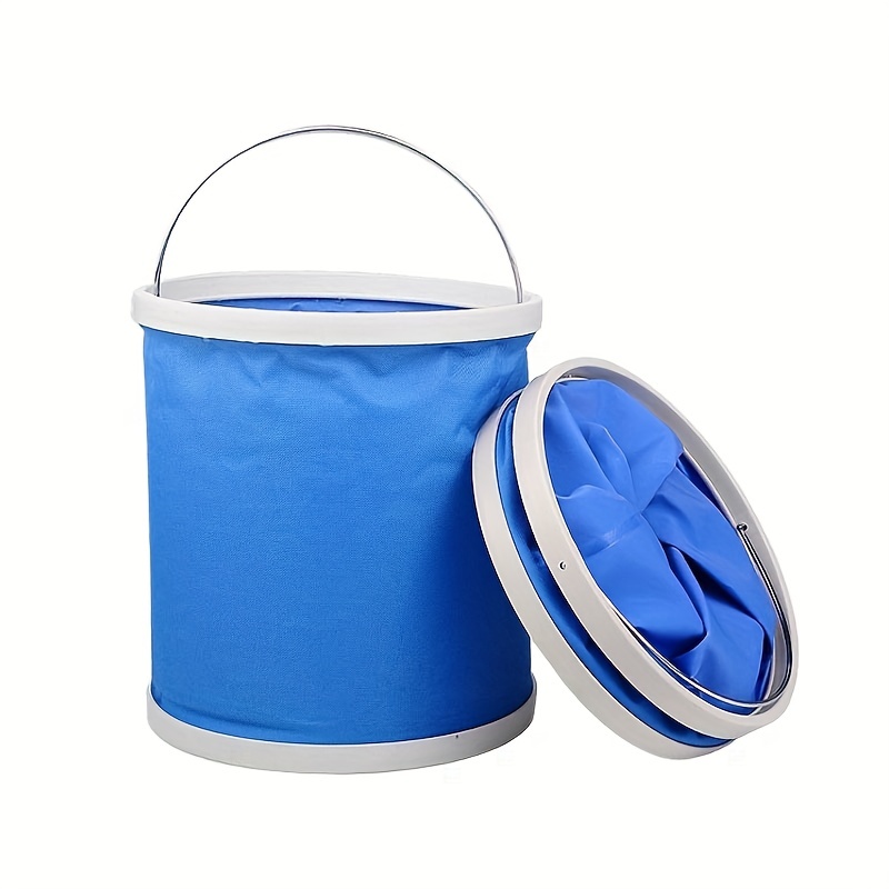 Folding Bucket Portable Water Bucket Large Foldable Car - Temu