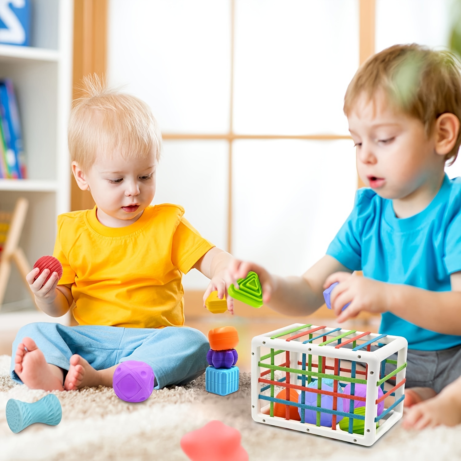 Juguetes Montessori para Niños Ninos1 Ano en Adelante Clasificador