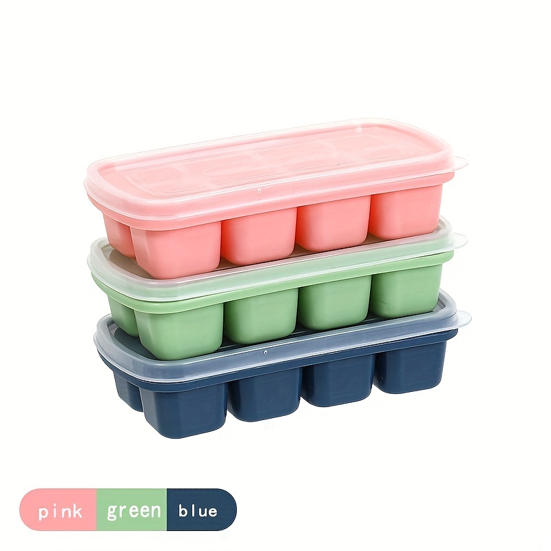 Silicone Ice Cube Mold Block Ice Cube Ice Maker Box Square - Temu