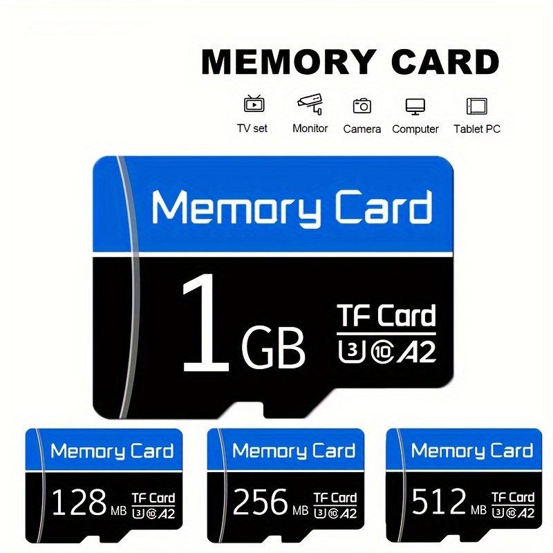 

Tf Micro Sd Memory Card 1gb U3 C10 Mini Sd/tf Liceo 512mb 256mb 128mb For Phones Switch Games Camera 4k Tv