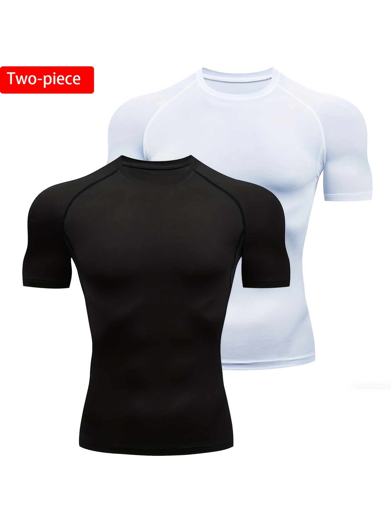 Fashion Mens Compression T-shirt Jogger Sporting Skinny Tee Shirt