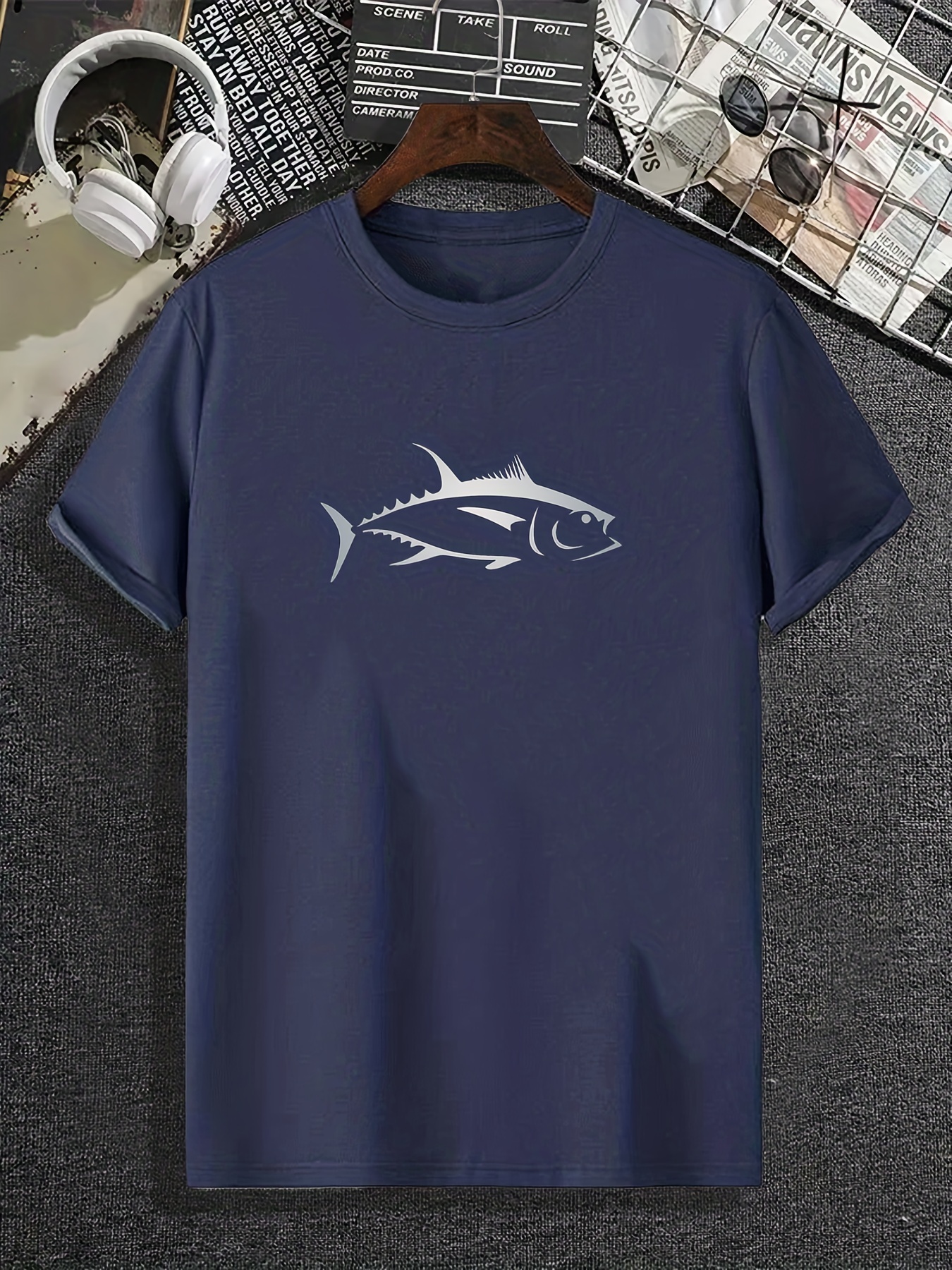 Legend Angler Performance Hoodie - Blue Marlin