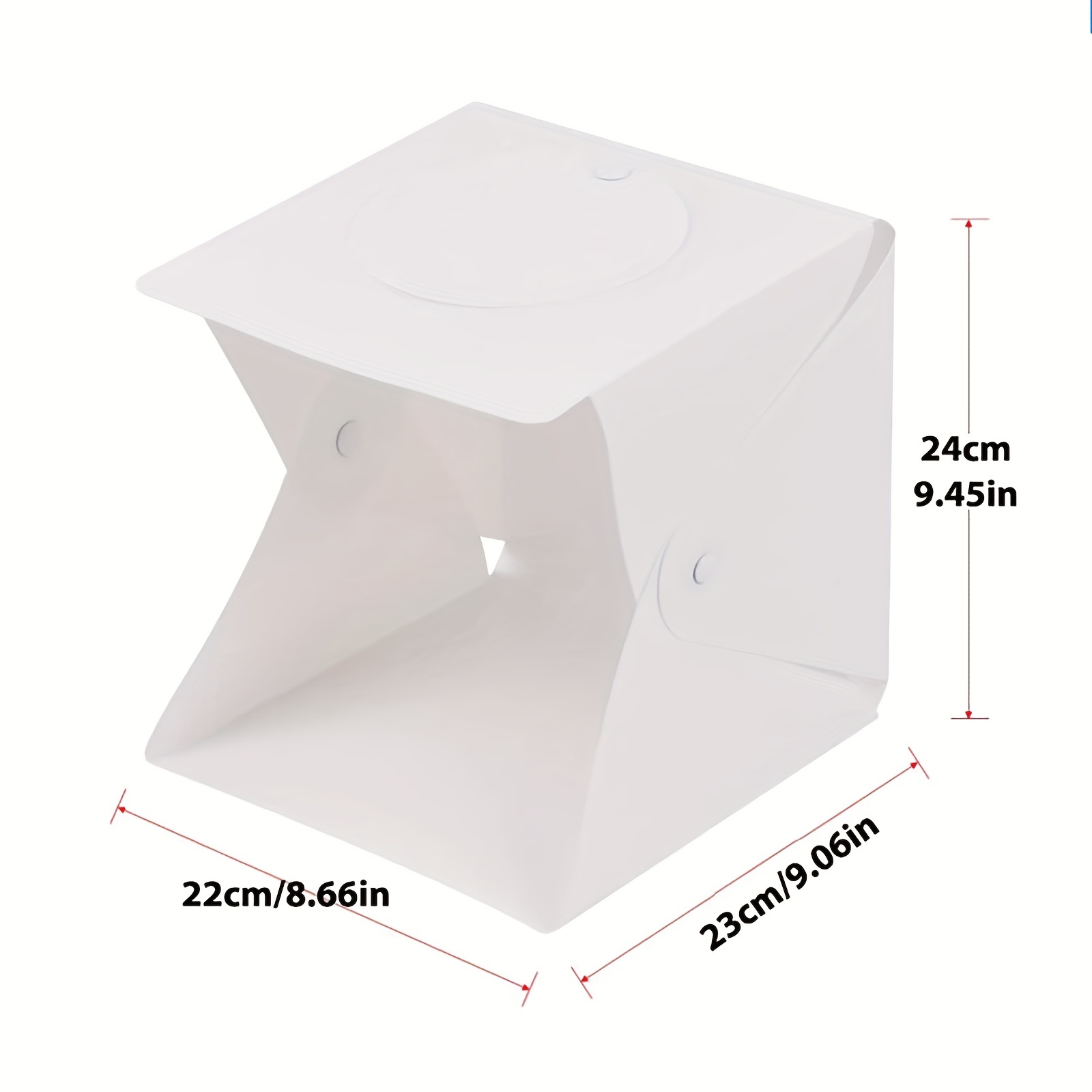 Mini Lightbox Photography 24cm Soft box LED Lighting Product Studio  Equipment