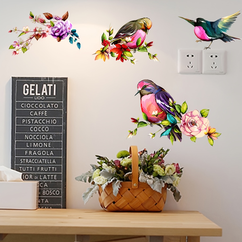 Flowers & Butterflies garden - Wall Stickers & Decals by Asian Paints