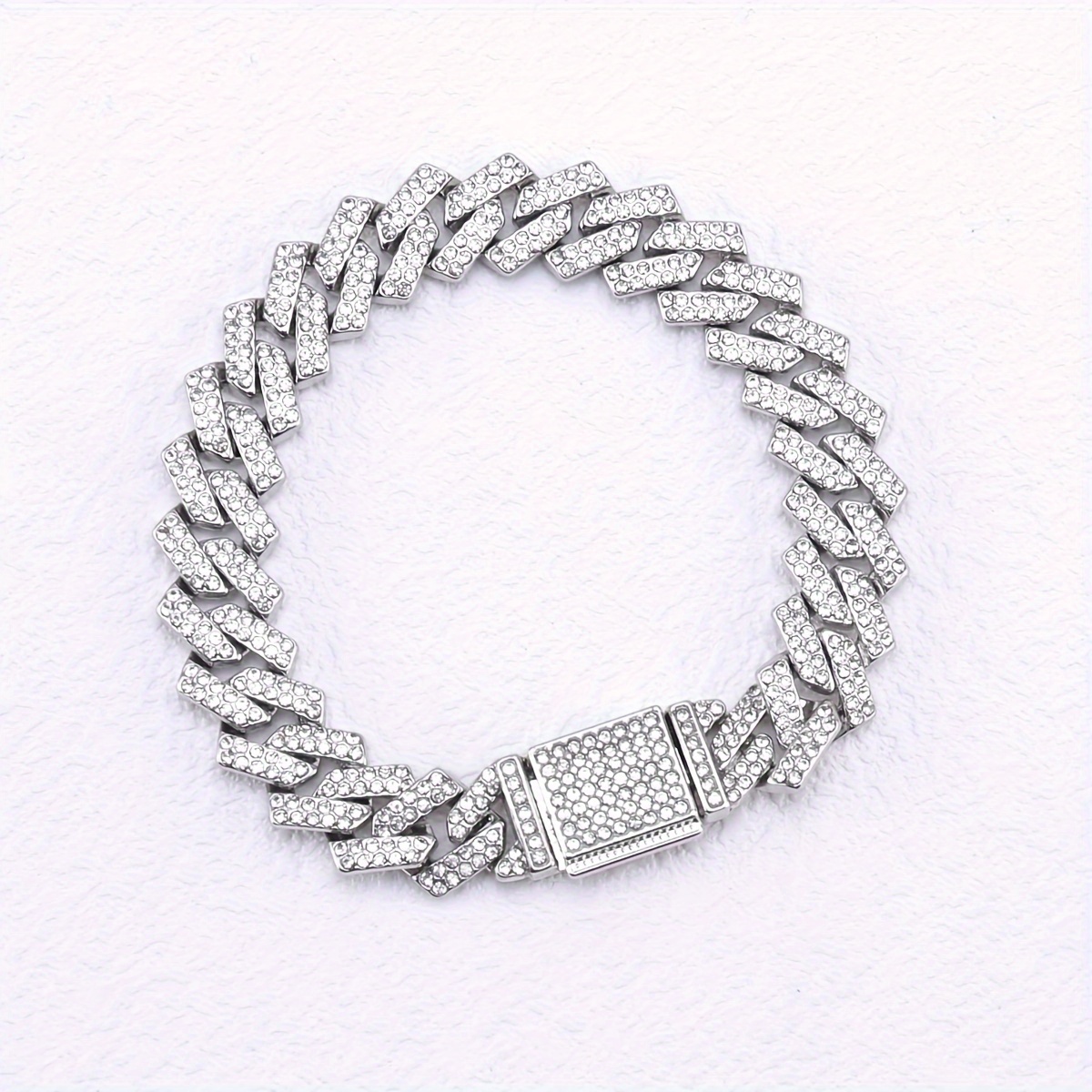 Unisex 14mm Pure Titanium Cuban Link Chain Necklace / Bracelet – Anti-Allergic, Hip Hop Style (Personalizable)