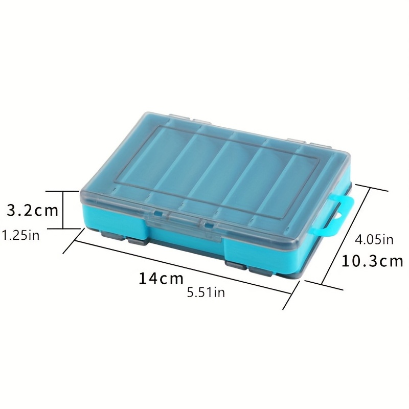 Multifunctional Fishing Box Double-Sided Plastic Boxes Organizer