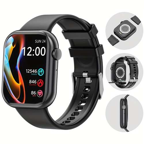 waterproof smart watch with sleep tracker pedometer and multiple sports modes perfect fitness watch for men and women